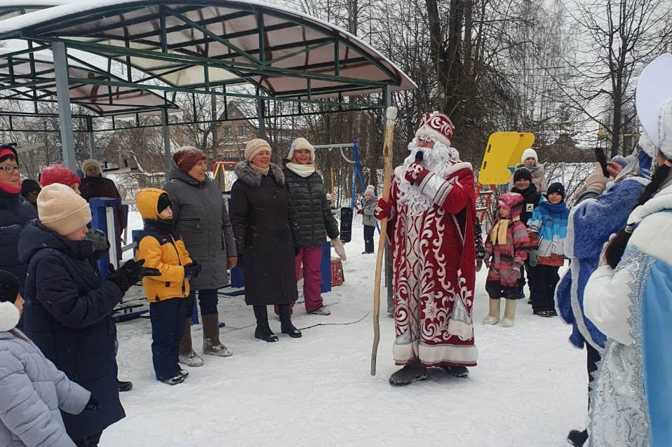 В последние дни новогодних каникул состоялись праздничные представления в ТОСах города.