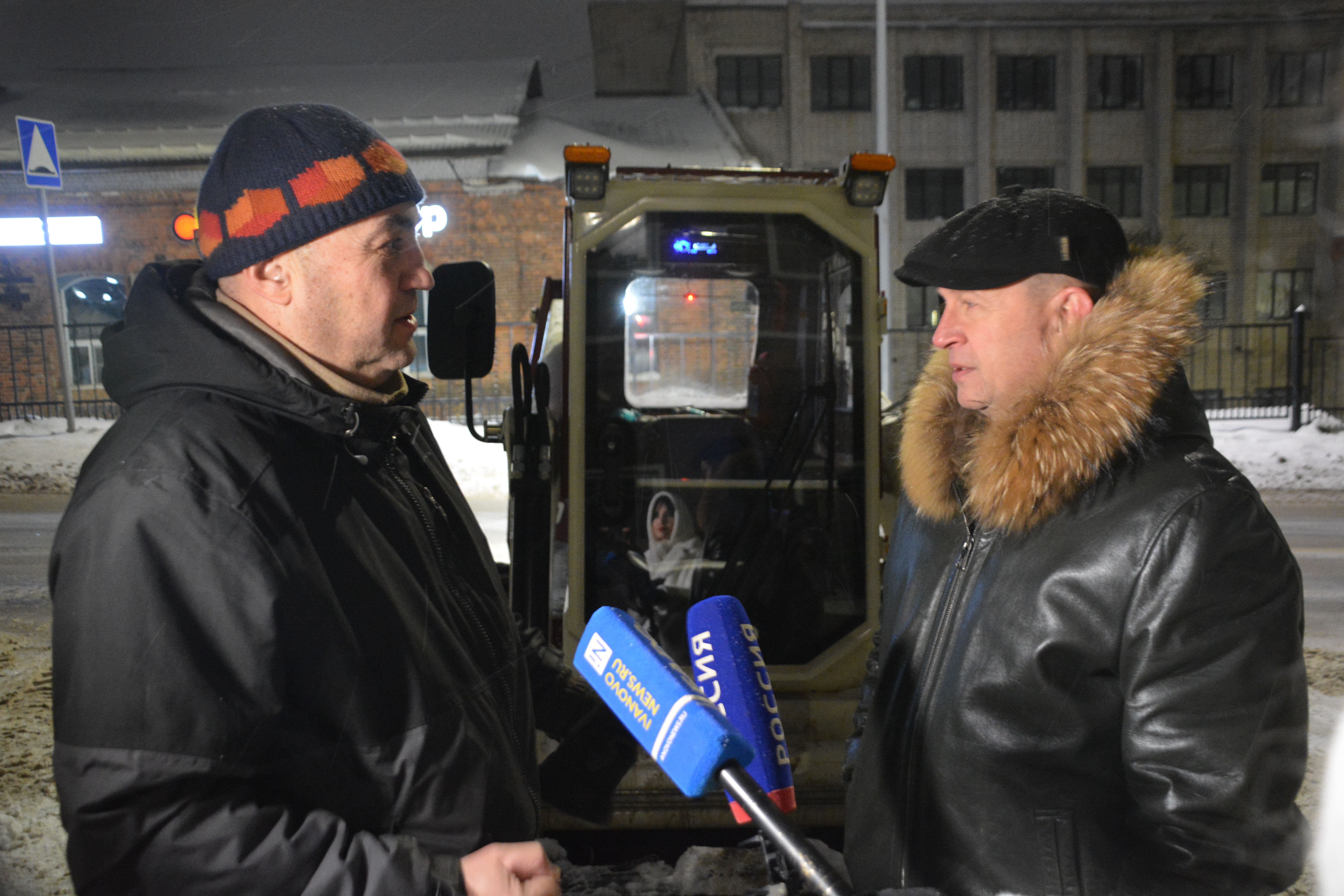 Александр Шаботинский проверил уборку города от снега.