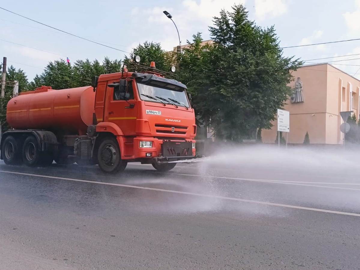 В Иванове началась аэрация дорог.