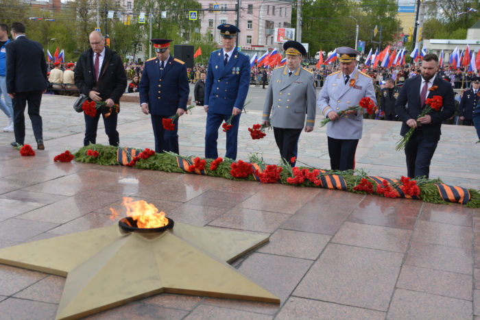 Торжественные мероприятия Дня Победы прошли в Иванове.