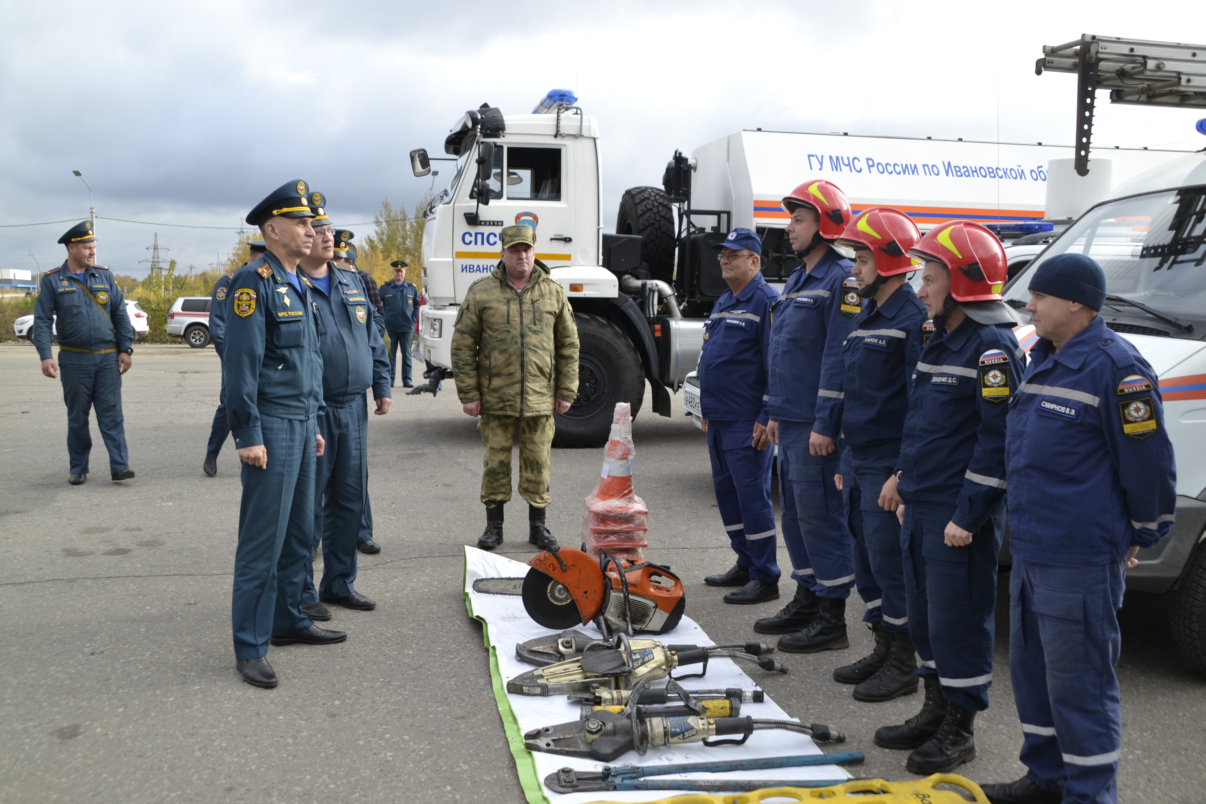 В областном центре проходит штабная тренировка по гражданской обороне.