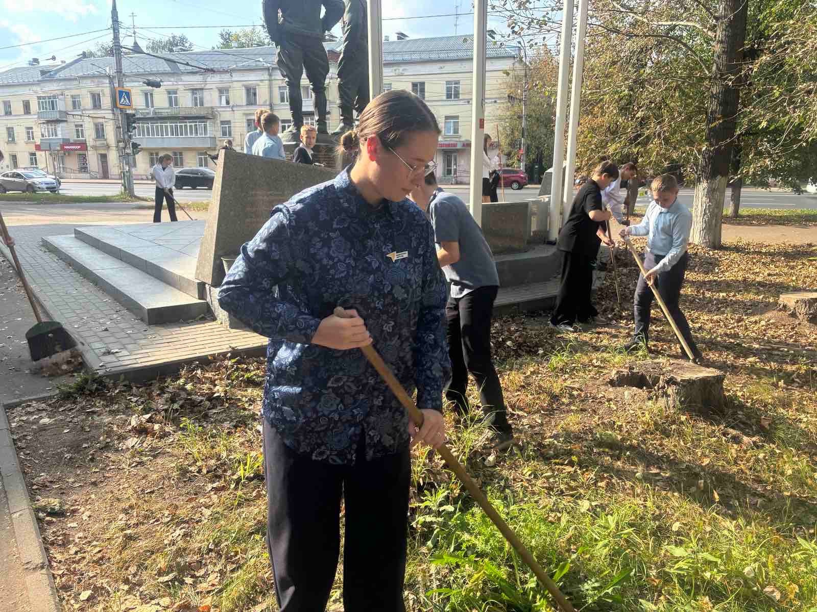 Ивановские школьники присоединились к Всероссийской экологической акции «Зеленая Россия».