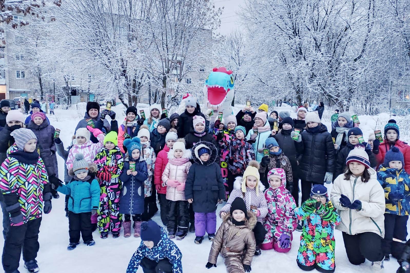 В ивановских ТОСах проходят новогодние праздники для детей.