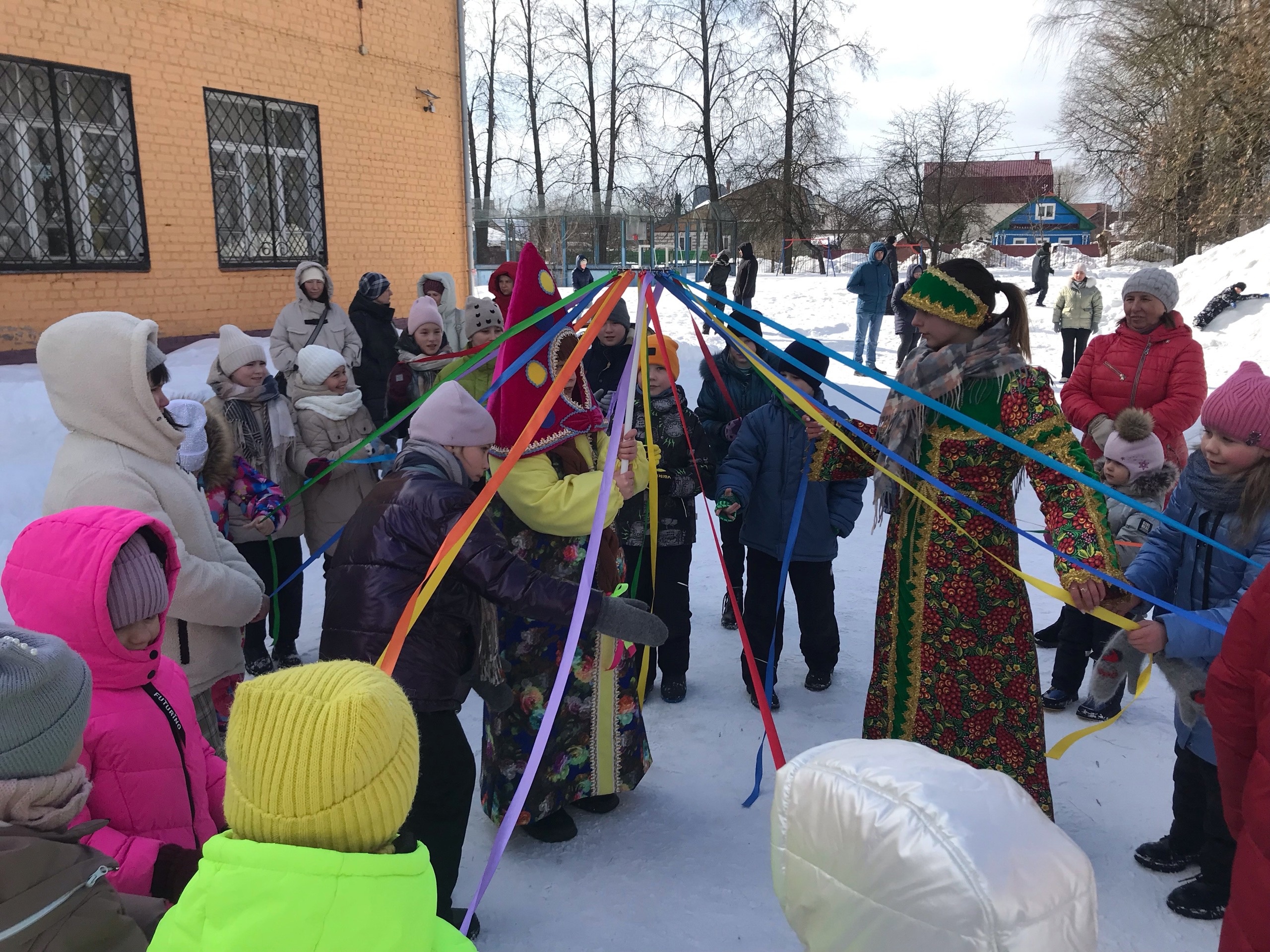 В ТОСах прошли первые праздники «Широкой Масленицы».