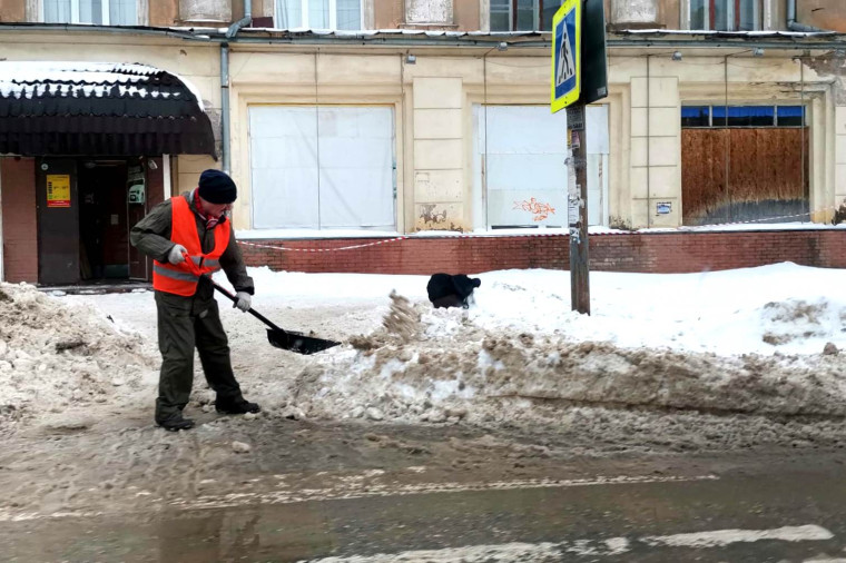 О работах по уборке города. О работах по уборке города.