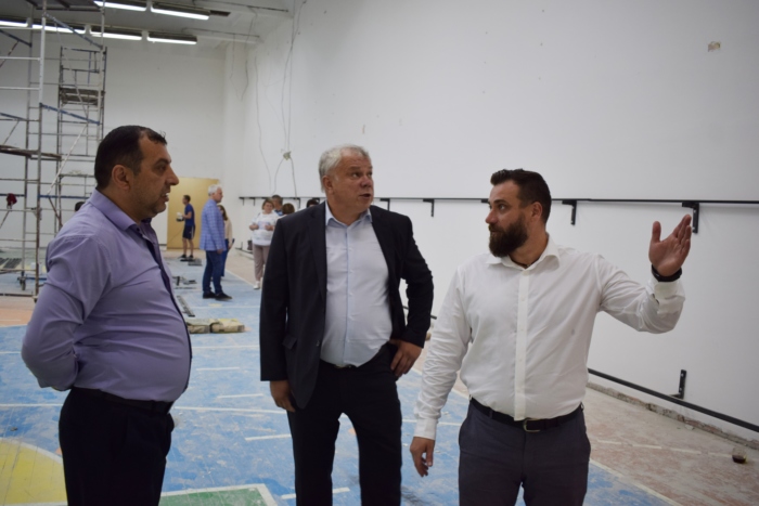 В лицее № 22 будет капитально отремонтирован второй спортзал. В лицее № 22 будет капитально отремонтирован второй спортзал.