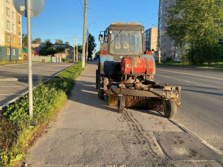 О дневных работах по уборке города. О дневных работах по уборке города.