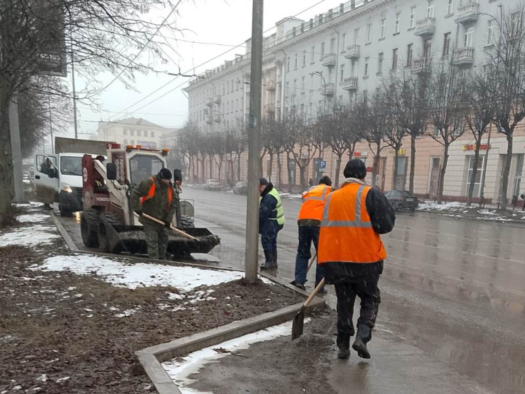 О работах по уборке города. О работах по уборке города.